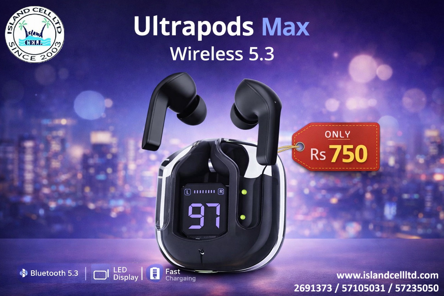 Ultrapods Max Wireless 5.3